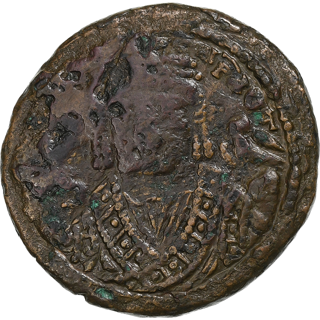 Maurice Tiberius, Follis, 591-592, Thessalonica, Bronze, , Sear:533
