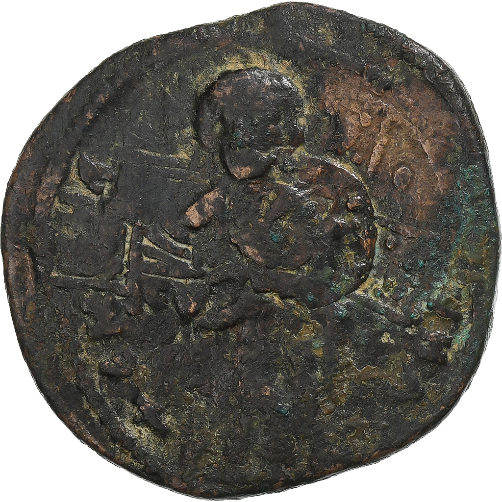 Constantine X, with Eudocia, Follis, 1059-1067, Constantinople, Bronze