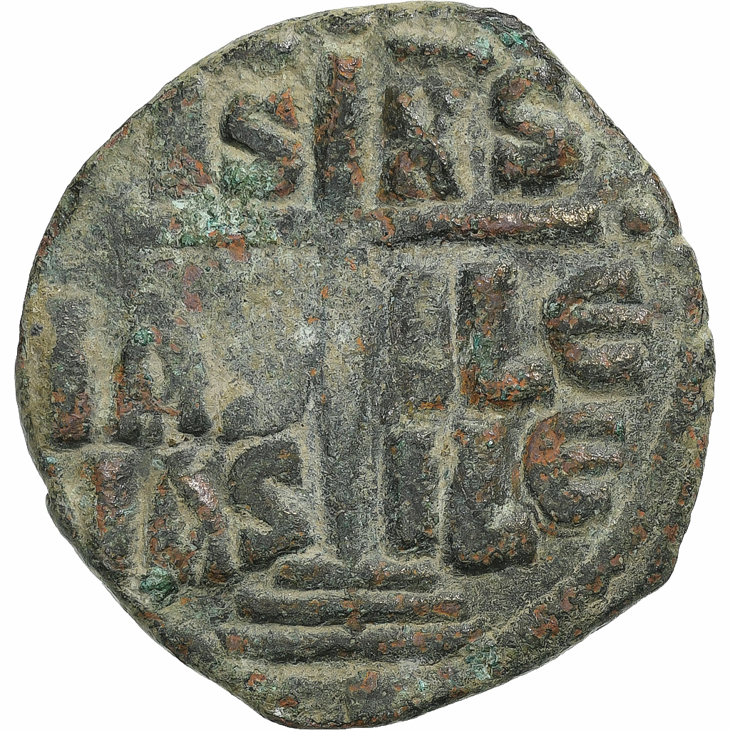 Time of Romanus III, Follis, 1028-1034, Constantinople, Bronze, 