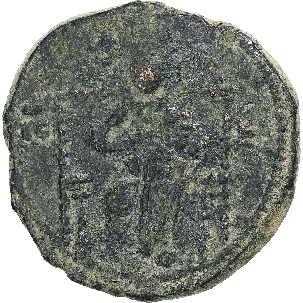Time of Constantine IX, Follis, 1042-1055, Constantinople, Bronze, 