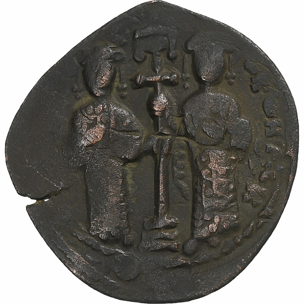 Constantine X, with Eudocia, Follis, 1059-1067, Constantinople, Bronze