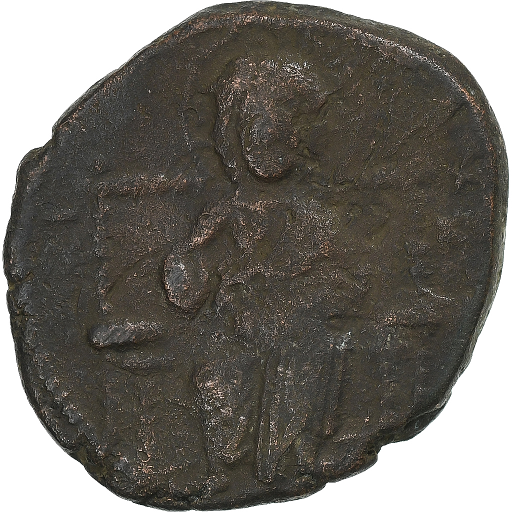 Time of Constantine IX, Follis, 1042-1055, Constantinople, Bronze, 