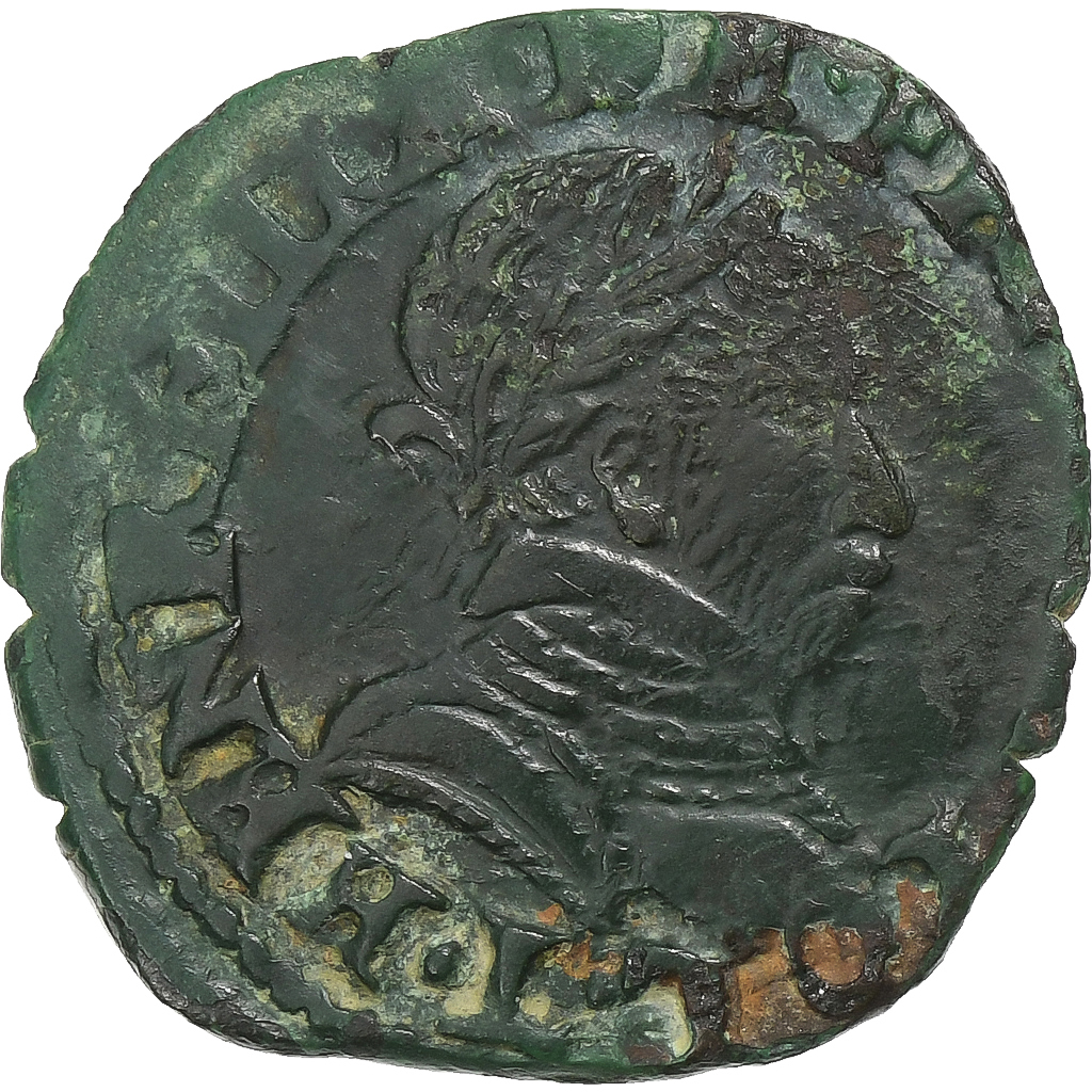 France, Henri III, Double Tournois, 1590, Bayonne, Copper, 