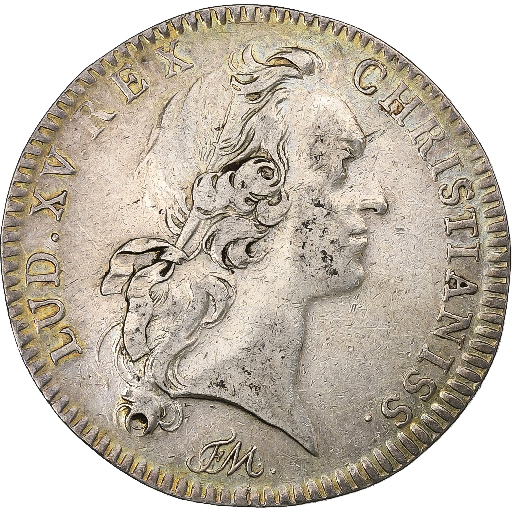 France, Token, Louis XV, Bâtiments du Roi, n.d., Silver, 