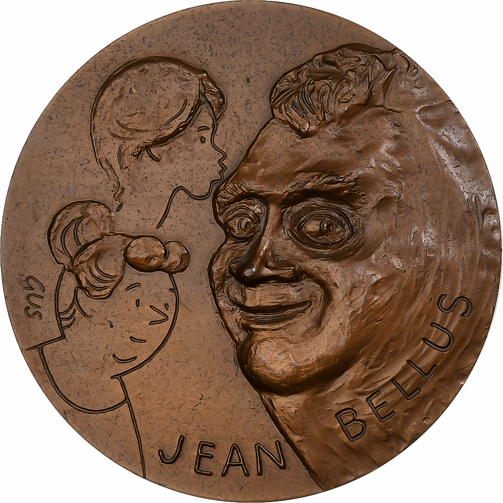 France, Medal, Jean Bellus, n.d., Bronze, Gus, 