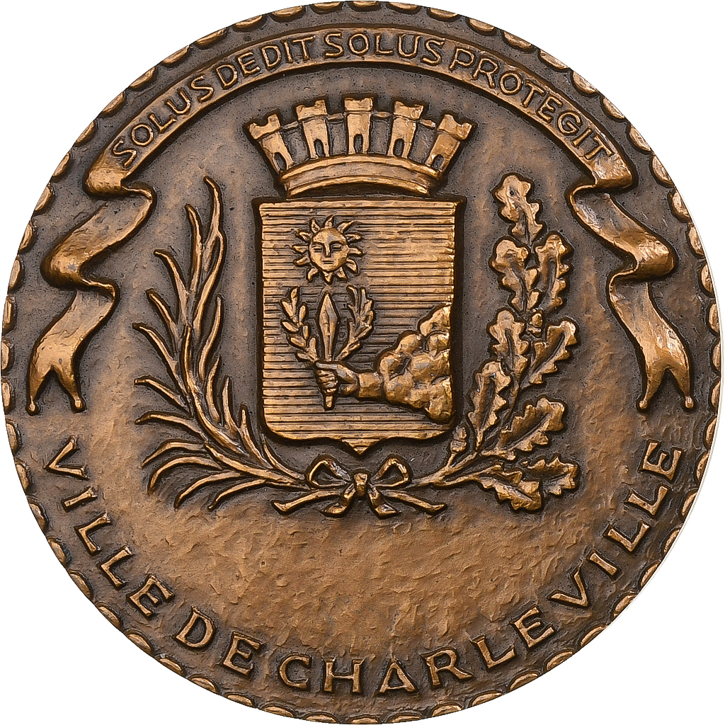 France, Medal, 30ème Foire Exposition de Charleville, 1962, Bronze, 
