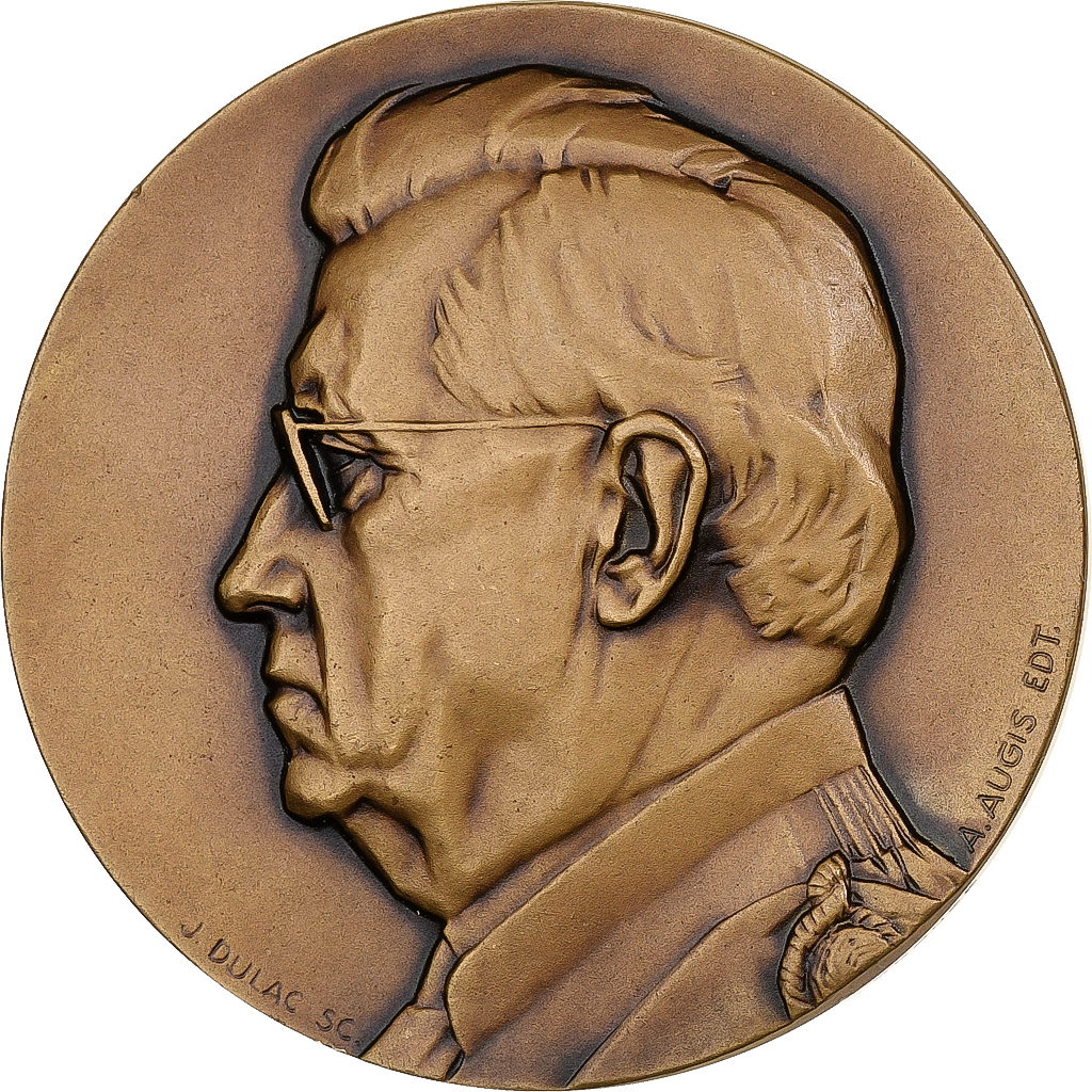 France, Medal, Henri Hermann, Doyen de la Faculté de Médecine de Lyon, n.d.