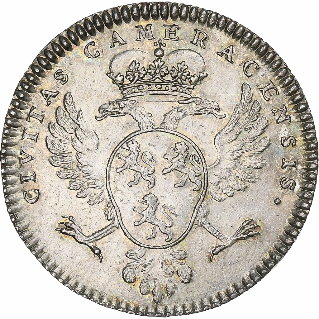 France, Token, Louis XVI, Ville de Cambrai, n.d., Silver, Gatteaux, 