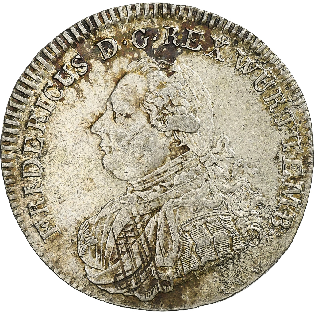 Kingdom of Württemberg, Friedrich I, 20 Kreuzer, 1807, Stuttgart, Silver