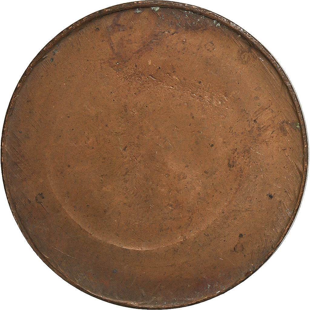 France, Token, Plaque Fiscale, Appareils à Vapeur, 7K, 1907, Copper, 