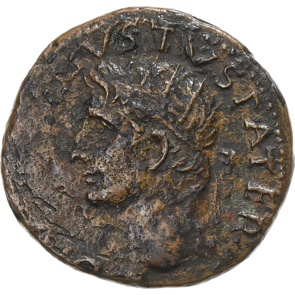 Divus Augustus, As, 34-37, Rome, Bronze, , RIC:83