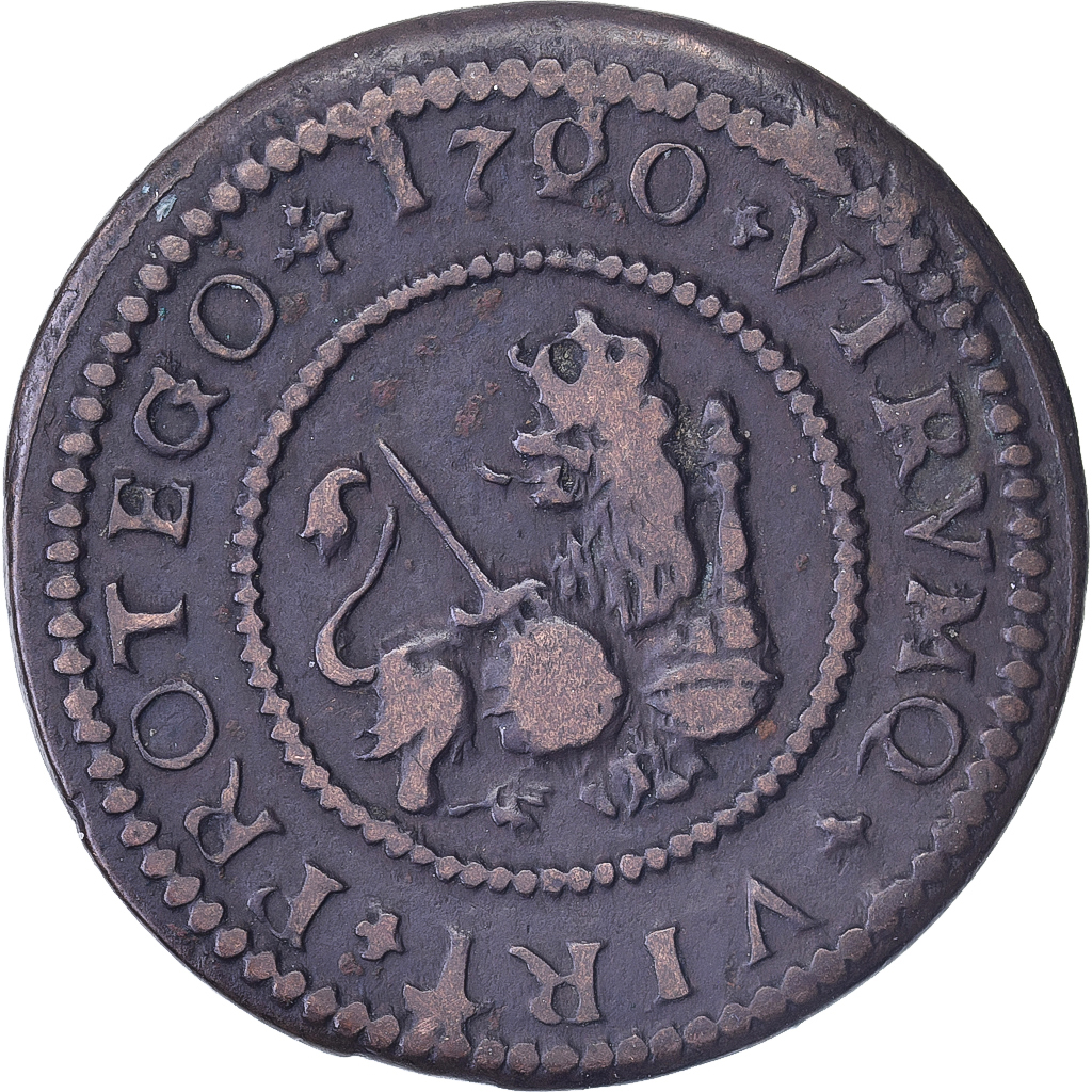 Spain, Philip V, 2 Maravedis, 1720, Barcelona, Copper, 