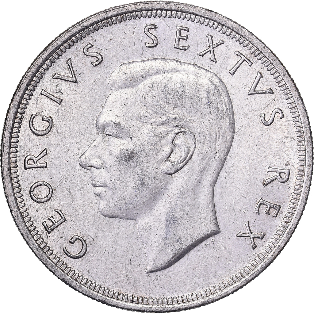 South Africa, George VI, 5 Shillings, 300 Years of Cape Town, 1952, Pretoria
