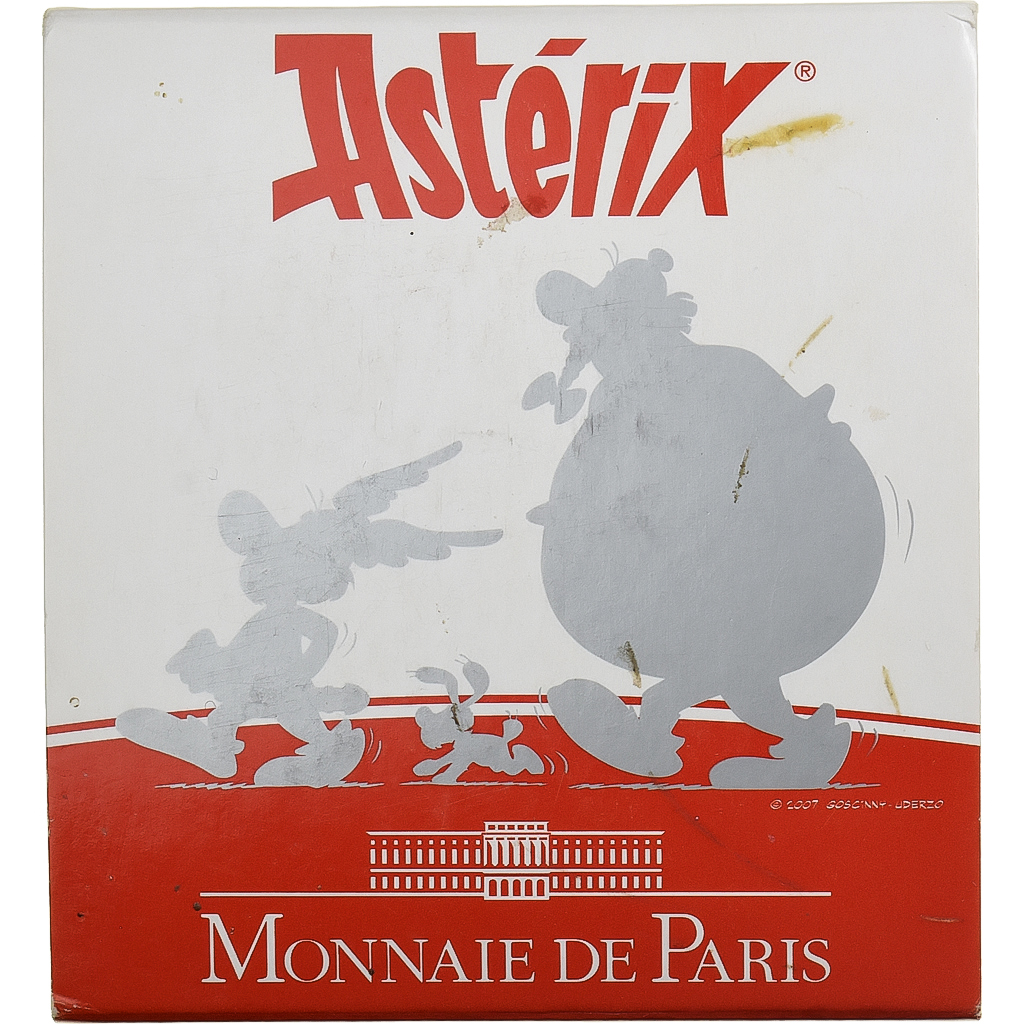 Frankreich, 1-1/2 Euro, Astérix - The magic potion, PP, 2007, MDP, Silber, STGL