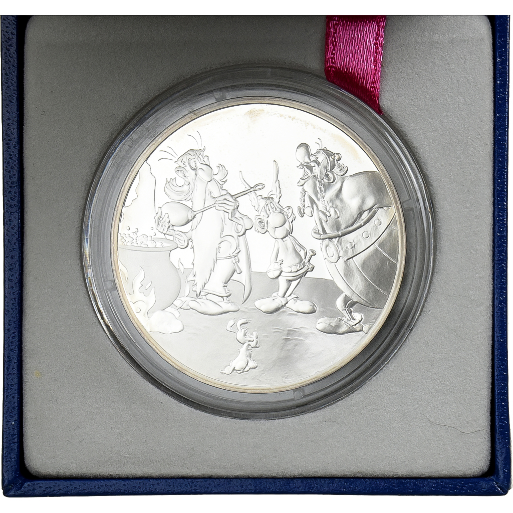 Frankreich, 1-1/2 Euro, Astérix - The magic potion, PP, 2007, MDP, Silber, STGL