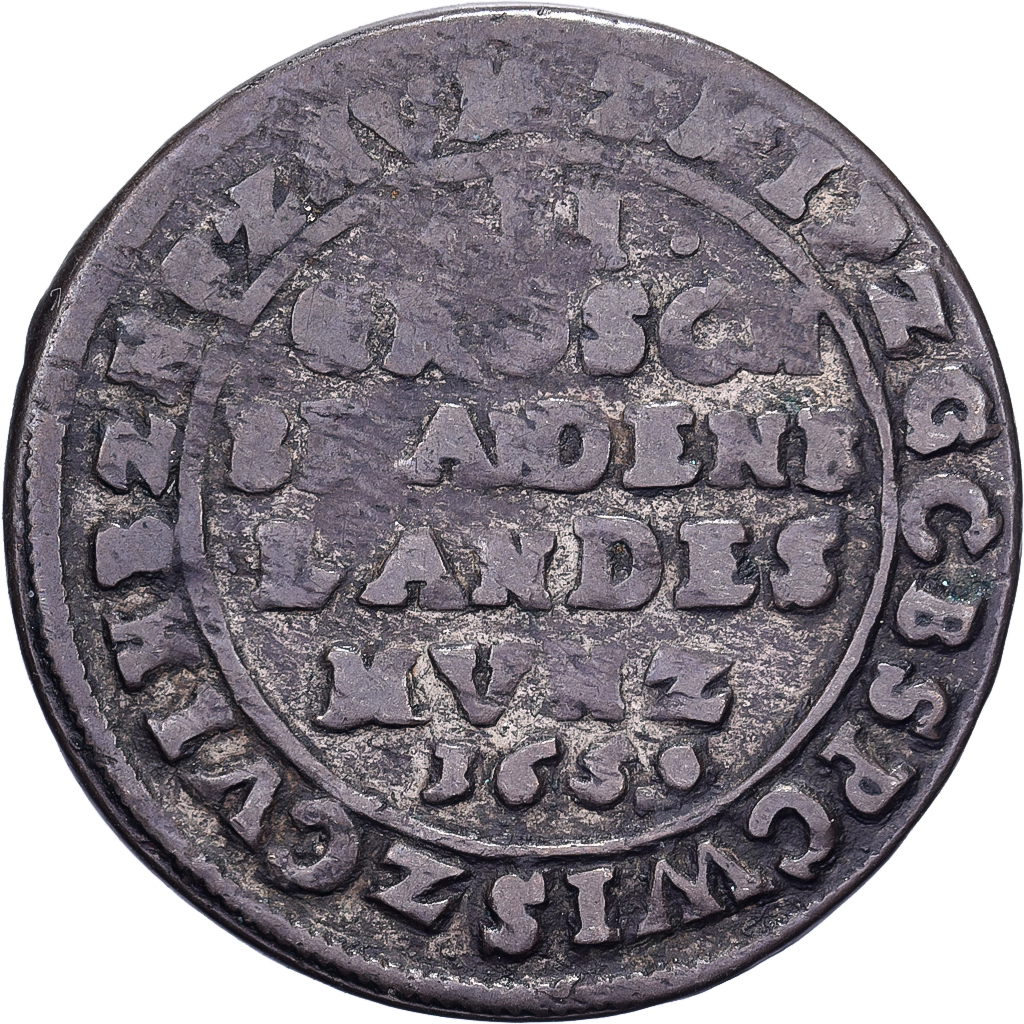 Brandenburg-Prussia, Friedrich Wilhelm, 2 Groschen, 1659, Berlin, Copper