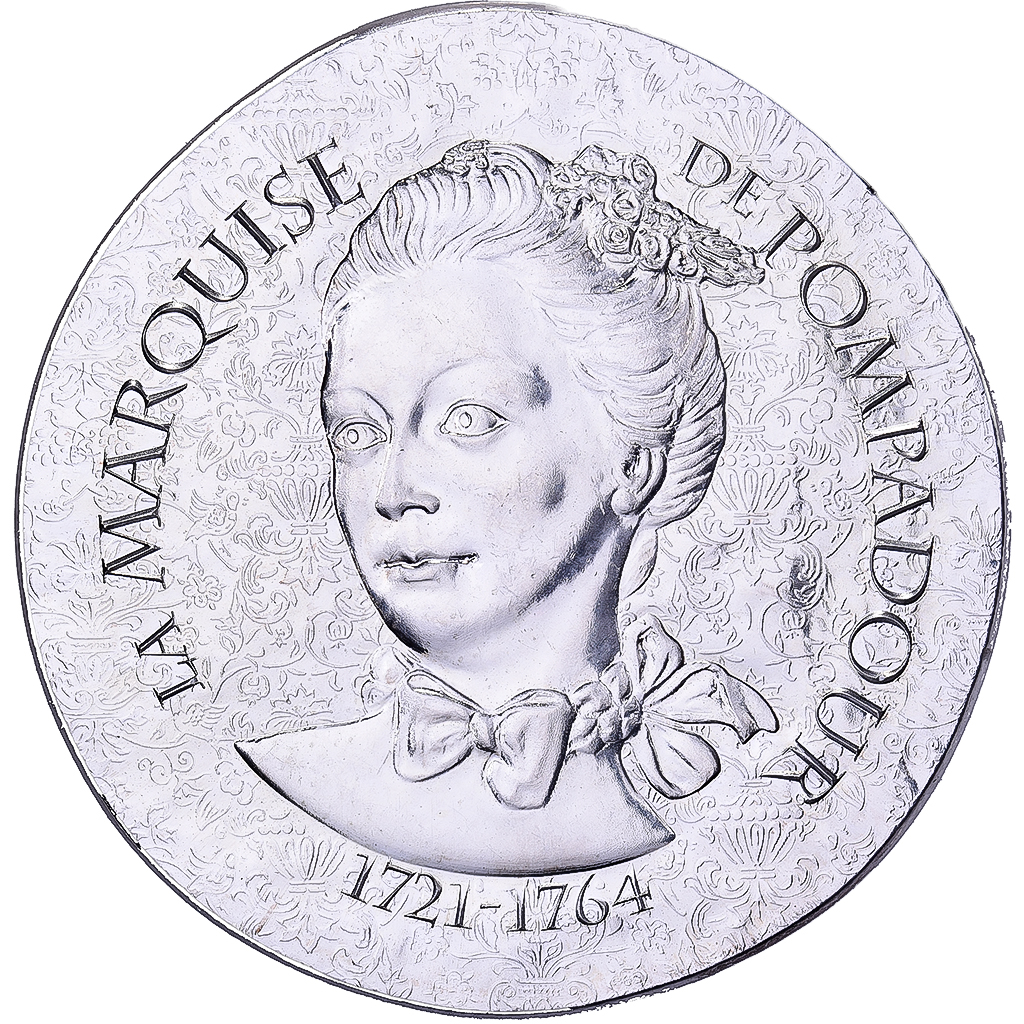 France, 10 Euro, Marquise de Pompadour, Proof, 2017, MDP, Silver, 