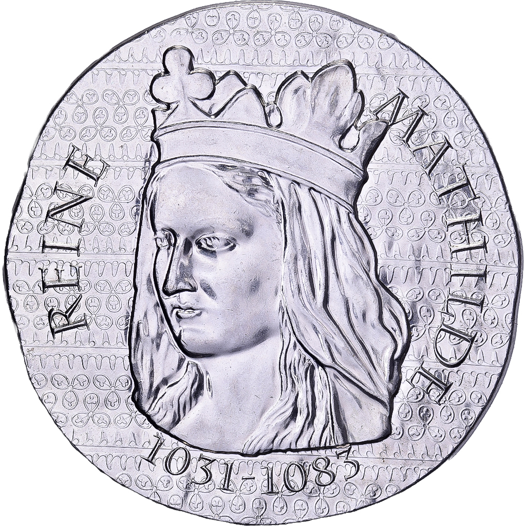 France, 10 Euro, Reine Mathilde, BE, 2016, MDP, Argent, SPL