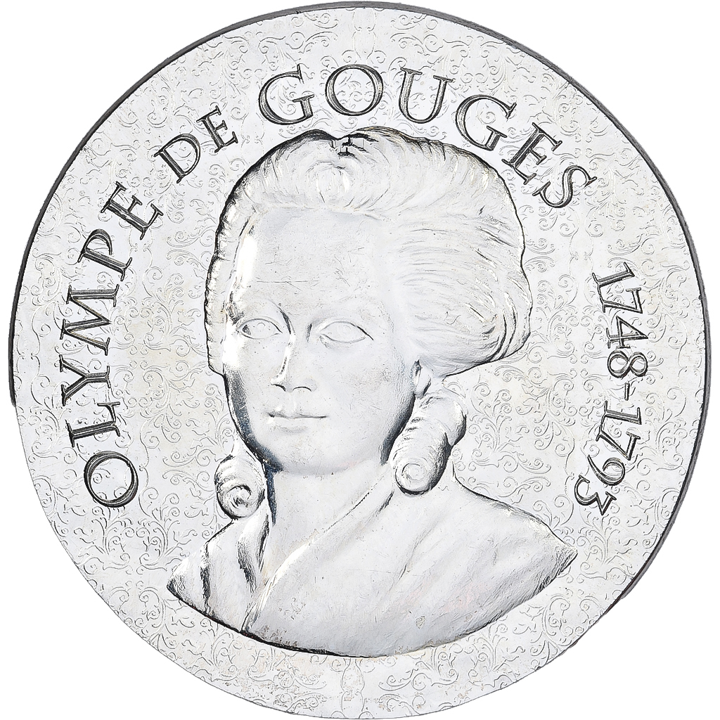 France, 10 Euro, Olympe de Gouges, Proof, 2017, MDP, Silver, 