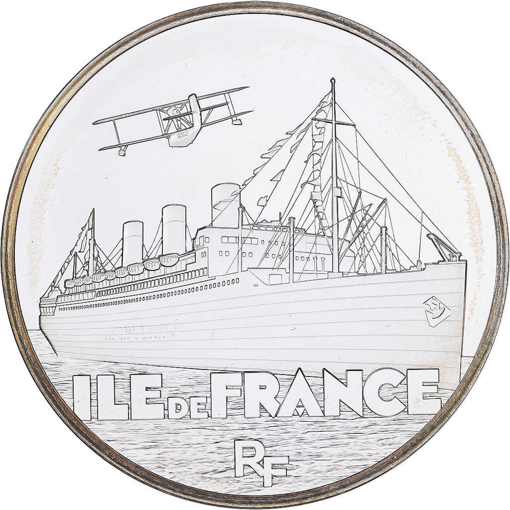 France, 10 Euro, Ile de France, Proof, 2016, MDP, Silver, MS