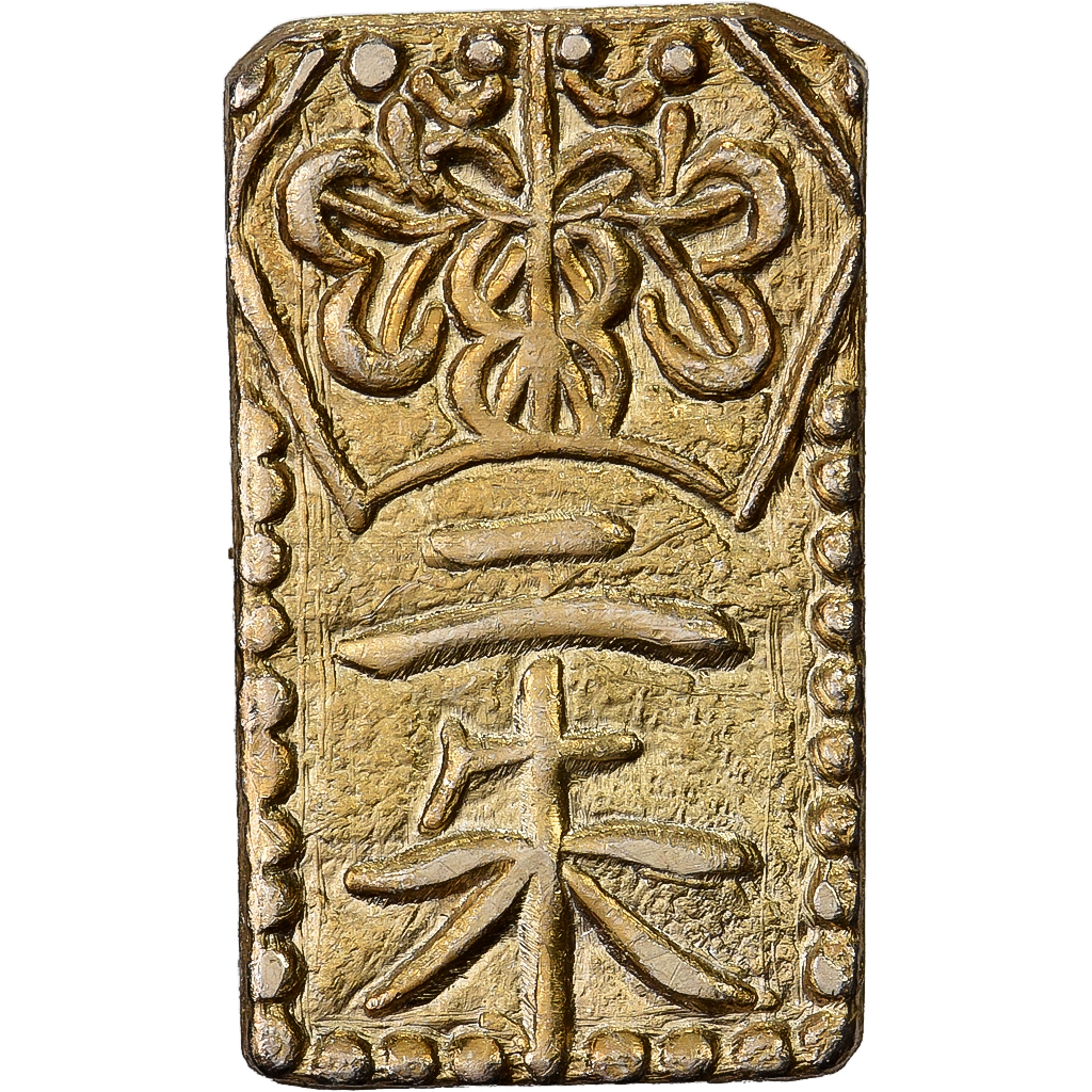 Japan, Kōmei, 2 Shu, Man'en, 1860-1869, Edo, Electrum, 