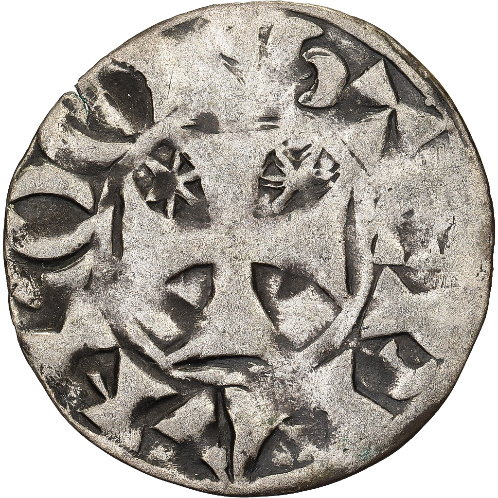 County of Penthièvre, Étienne Ier, Denier, 1093-1138, Guingamp, Billon