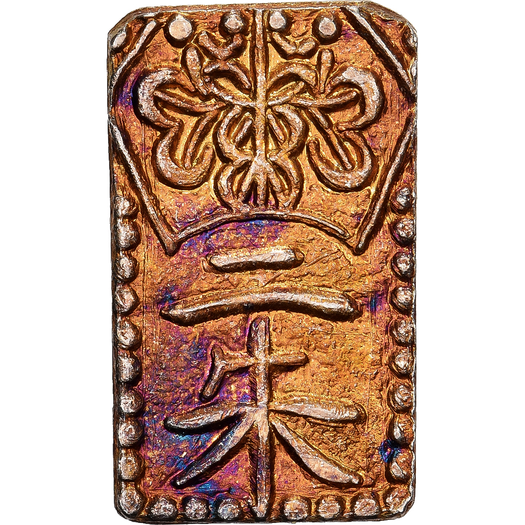 Japan, Kōmei, 2 Shu, Man'en, 1860-1869, Edo, Electrum, 