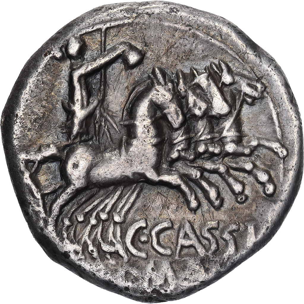 Cassia, Denarius, 126 BC, Rome, Silver, , Crawford:266/1