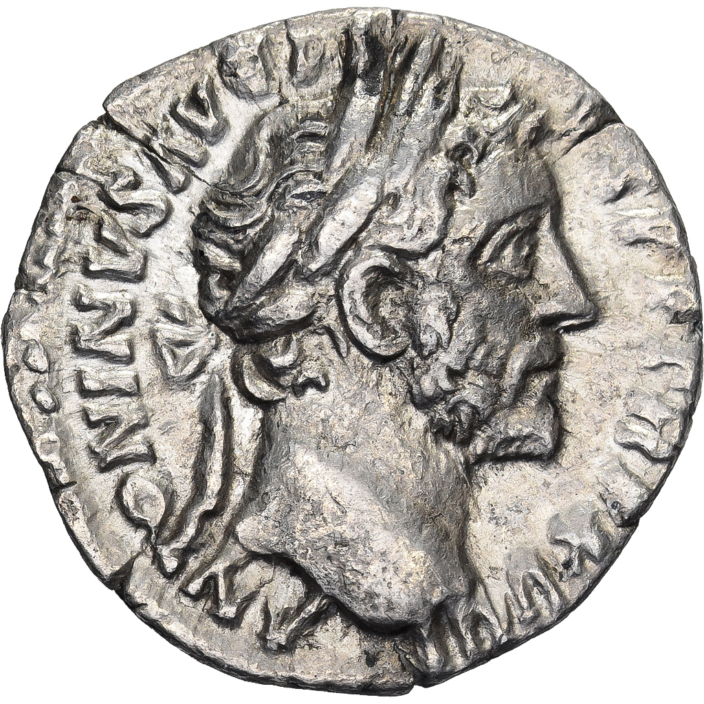 Antoninus Pius, Denarius, 154-155, Rome, Silver, , RIC:238