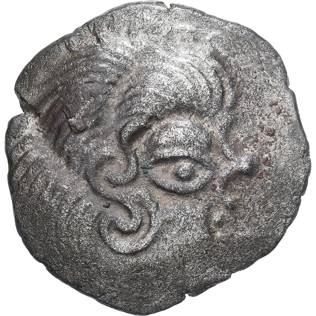 Coriosolites, Stater, ca. 80-50 BC, Billon, AU, Delestrée:2335