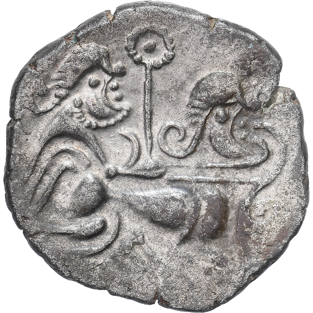 Coriosolites, Stater, ca. 80-50 BC, Billon, AU, Delestrée:2335
