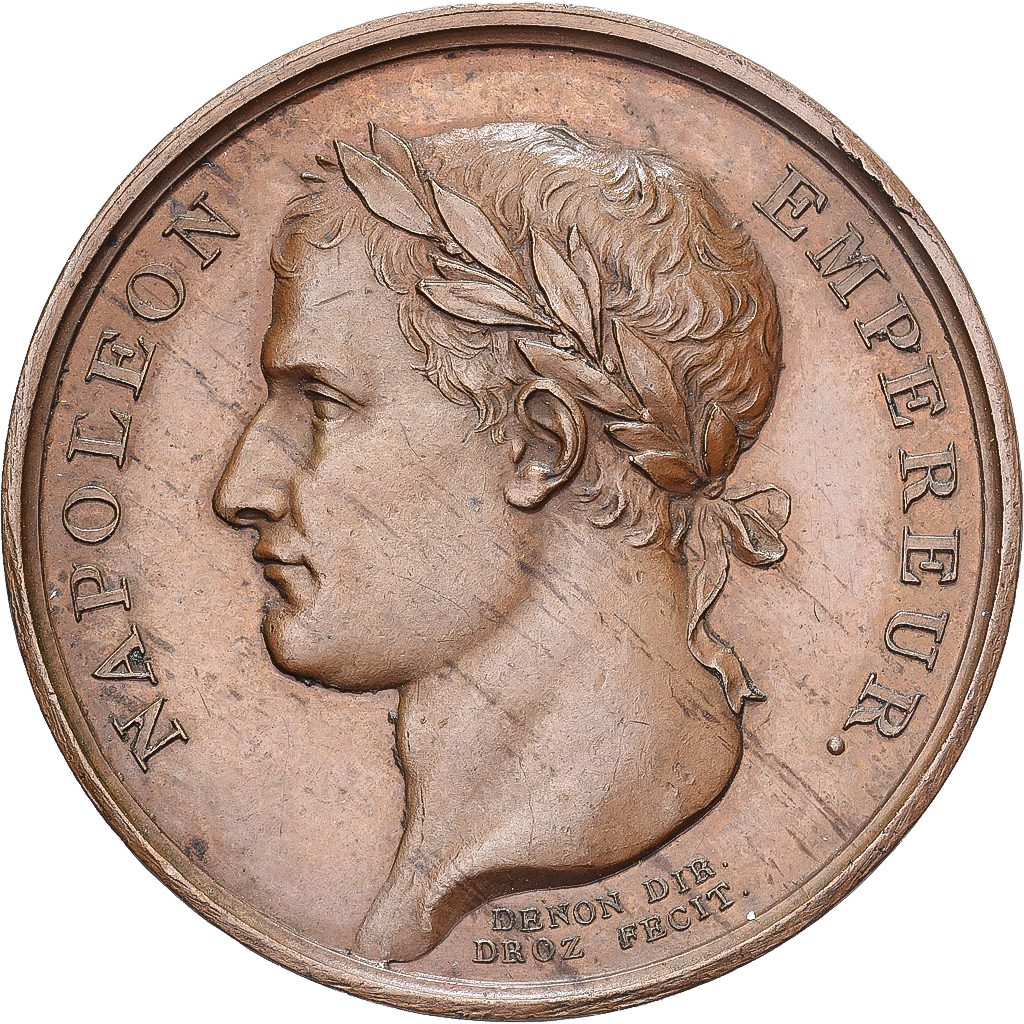 Frankrijk, Token, Drapeaux Donnés à l'Armée par Napoleon Ier, Koper, Droz