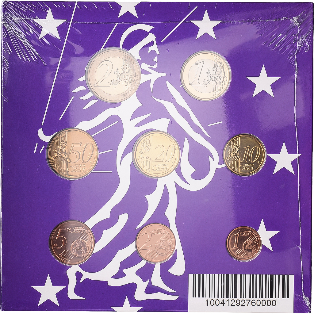 Frankreich, Coffret 1c. à 2€, BU, 2015, MDP, Silber, STGL