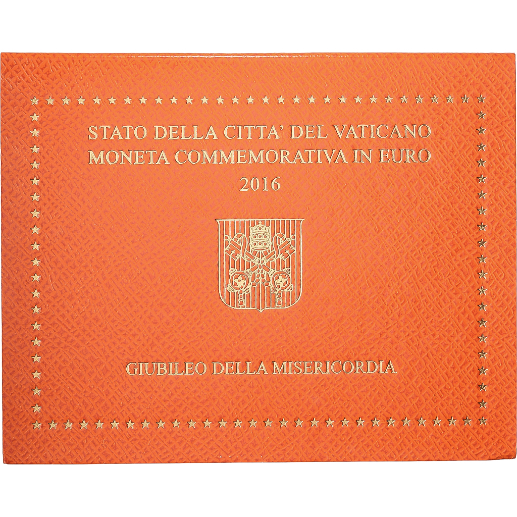 Vatikanstadt, Pope Benedict XVI, 2 Euro, Jubilee of Mercy, BU, 2016