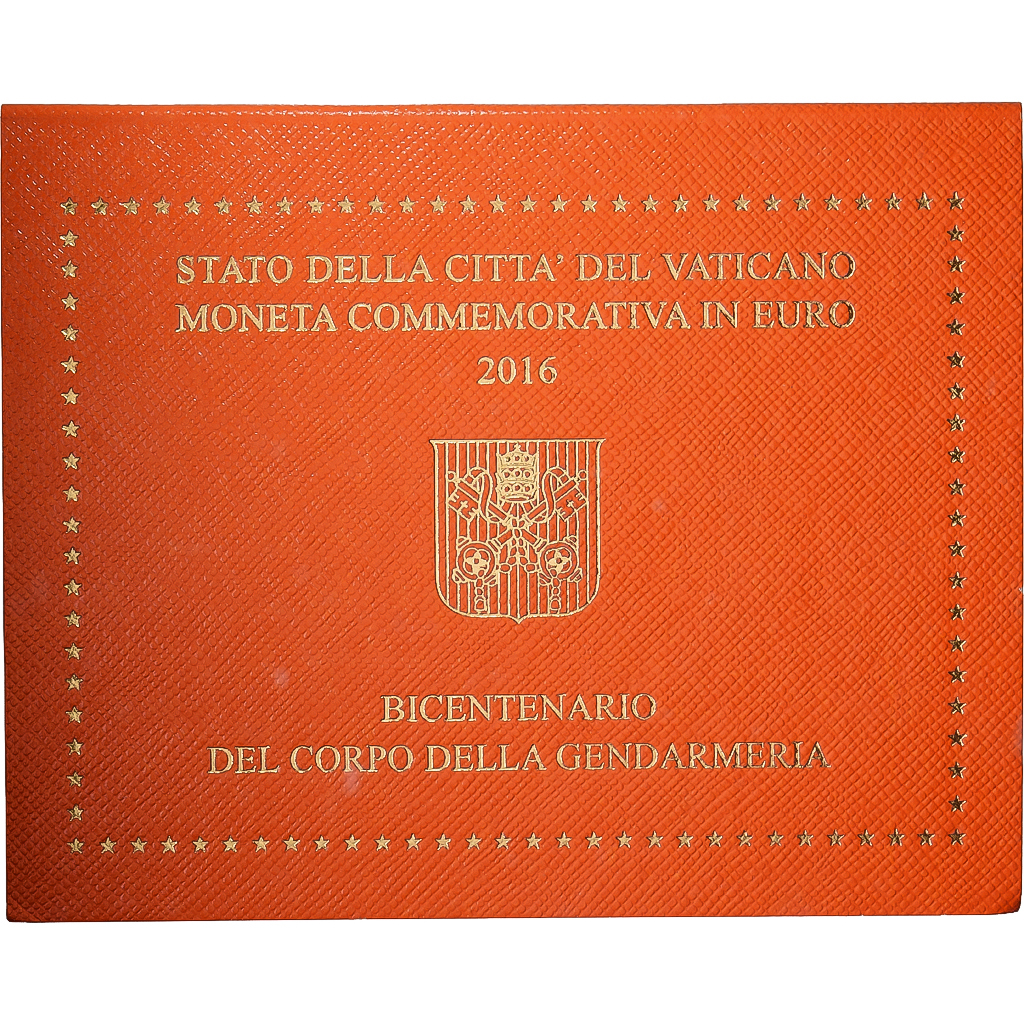 Vatikanstadt, 2 Euro, Bicentenary of the Vatican Gendarmerie, BU, 2016