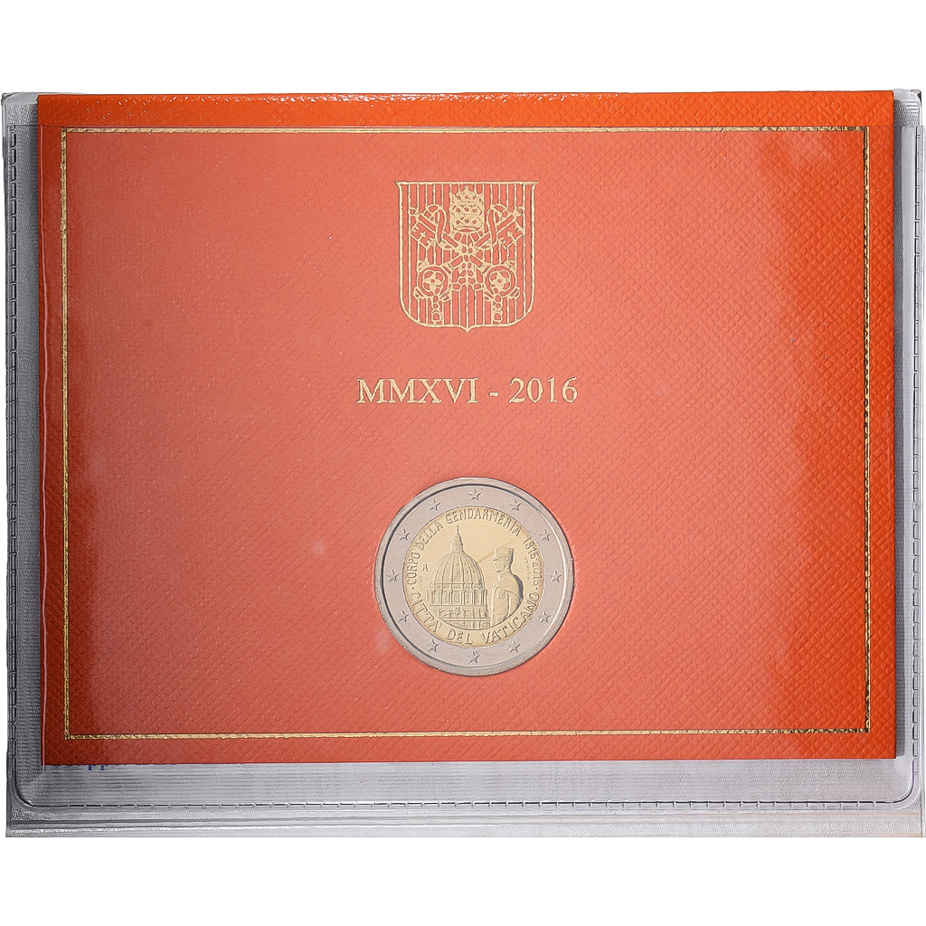 Vatikanstadt, 2 Euro, Bicentenary of the Vatican Gendarmerie, BU, 2016