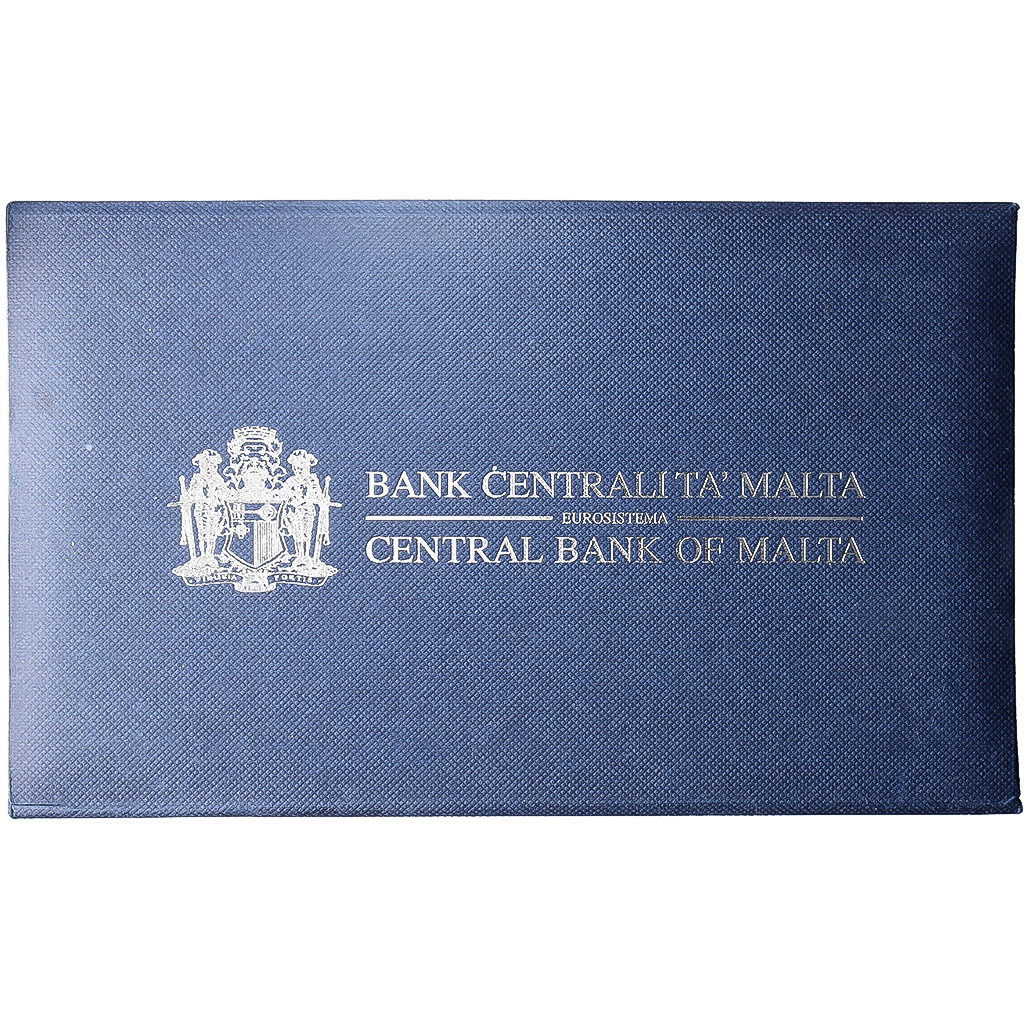 Malte, Coffret 1 ct. - 2 Euro + Jeton, Incomplet, BU, 2014, FDC