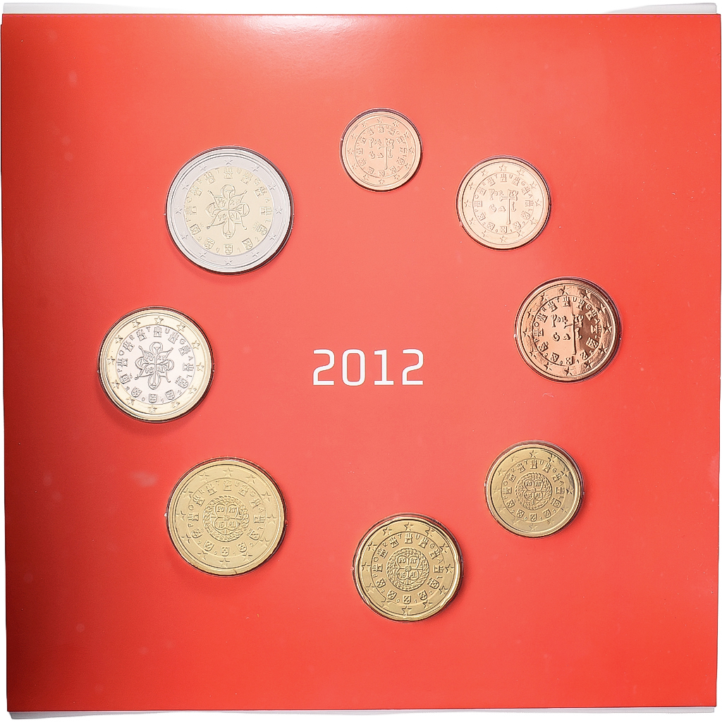 Portugal, Set 1 ct. - 2 Euro, BU, 2012, STGL
