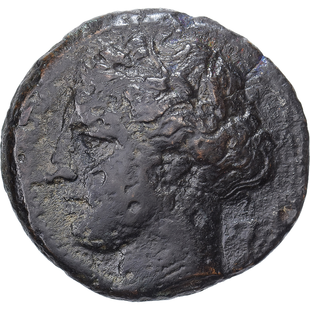 Sicily, Agathokles, Litra, 317-289 BC, Syracuse, Bronze, VF(30-35)
