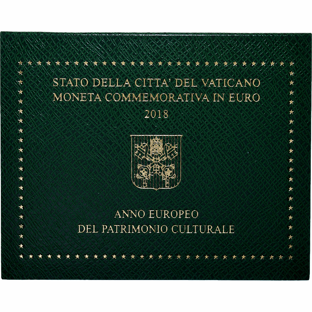 Vatikan, Francis, 2 Euro, BU, 2018, Rome, Bi-Metallic, STGL