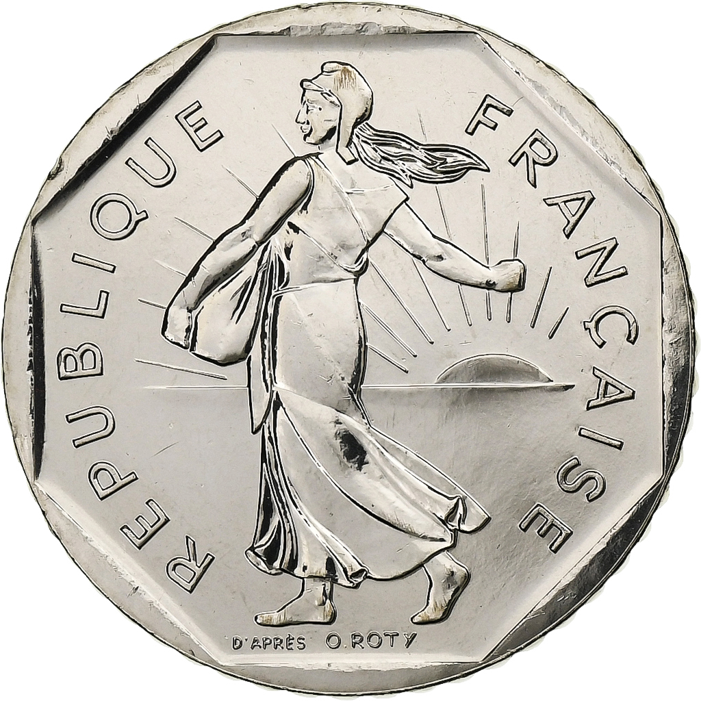 France, 2 Francs, Semeuse, 2000, MDP, BU, Nickel, , Gadoury:547