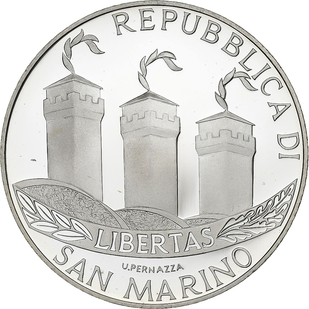 San Marino, 10 Euro, Benvenuto euro, Proof, 2002, Rome, Silver, 