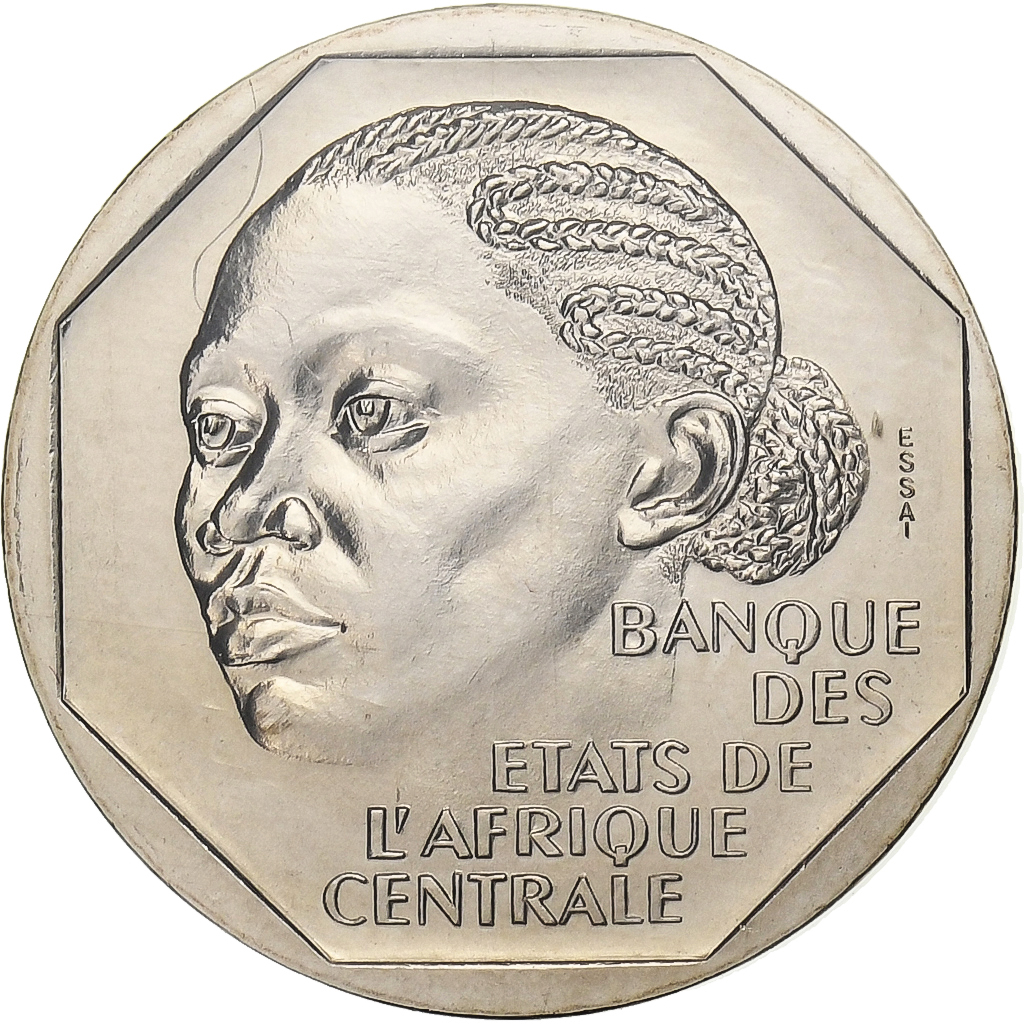 Cameroon, 500 Francs, 1985, Monnaie de Paris, Pattern, Copper-nickel, 