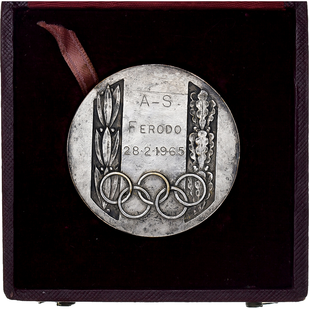 France, Medal, Tennis de Table, 1965, Silver, 