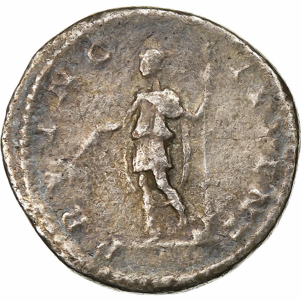 Geta, Denarius, 200-202, Rome, Silver, VF(30-35), RIC:15b
