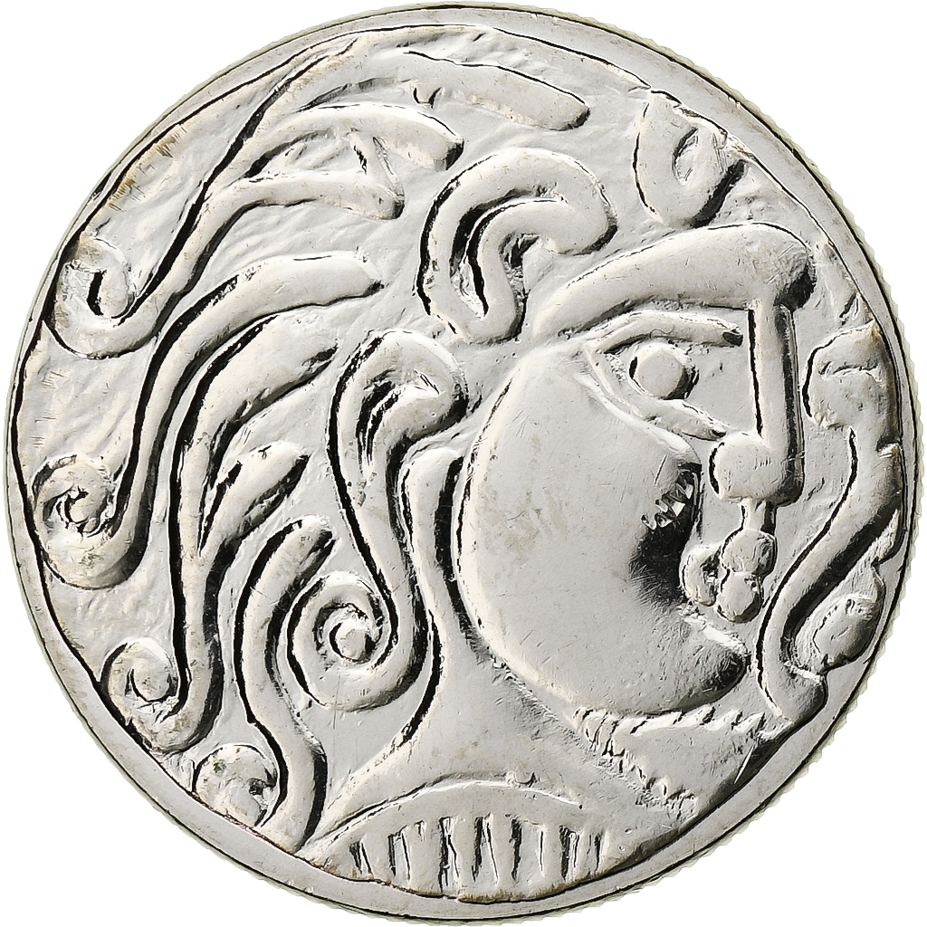 France, 5 Francs, Statère des Parisii, 2000, Monnaie de Paris, Copper-nickel