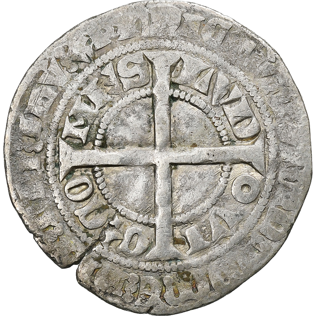 County of Flandre, Louis II de Mâle, Gros, 1346-1384, Silver, VF