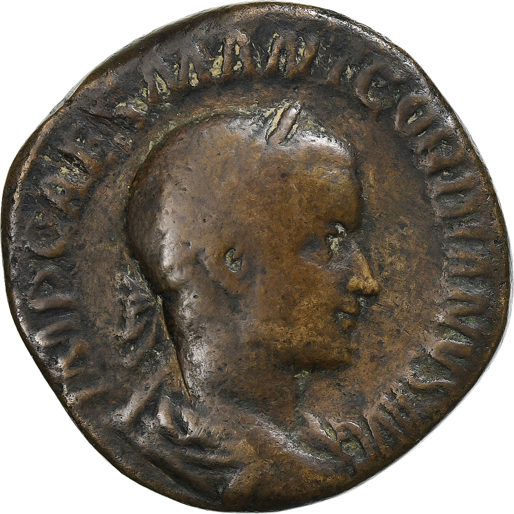 Gordian III, Sestertius, 238-239, Rome, Bronze, , RIC:254a