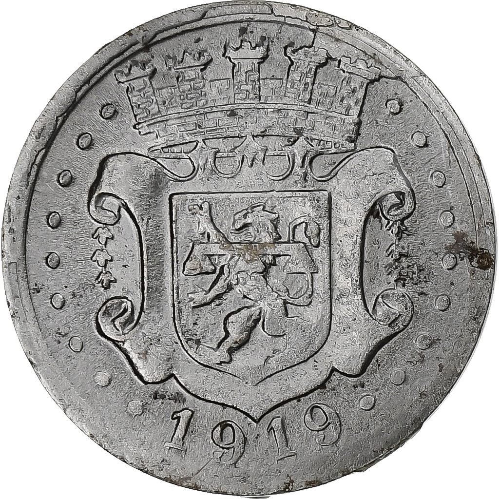 Germany, Stadt Zweibrücken, 5 Pfennig, 1919, , Iron