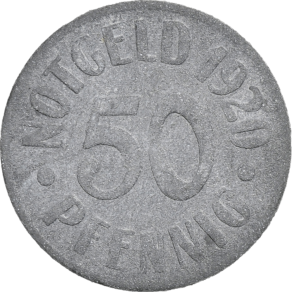 Germany, Stadt Cassel, 50 Pfennig, 1920, , Zinc